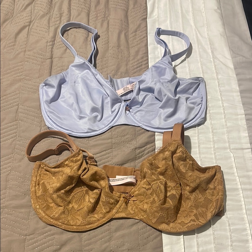 Lace and Satin Underwire Bras